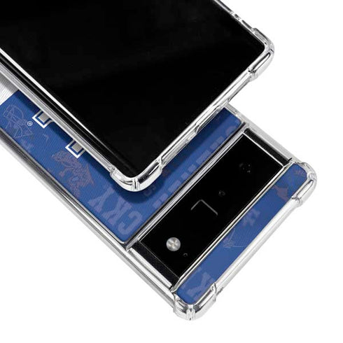 University of Kentucky Jersey Split Google Pixel 6 Clear Case